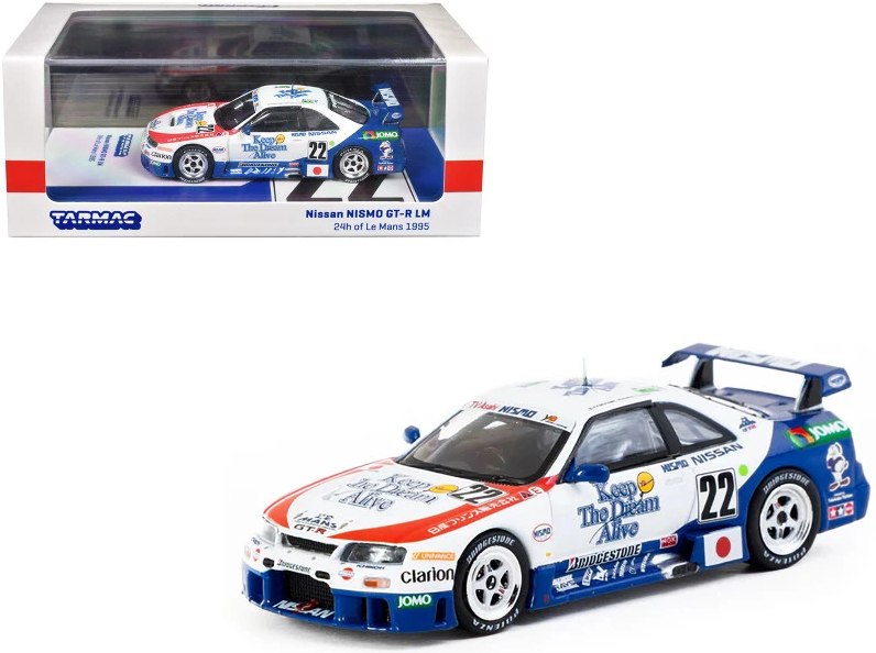 Tarmac Works Nissan Nismo GT-R LM – #22 24h of Le Mans 1995 - 1:64 Scale