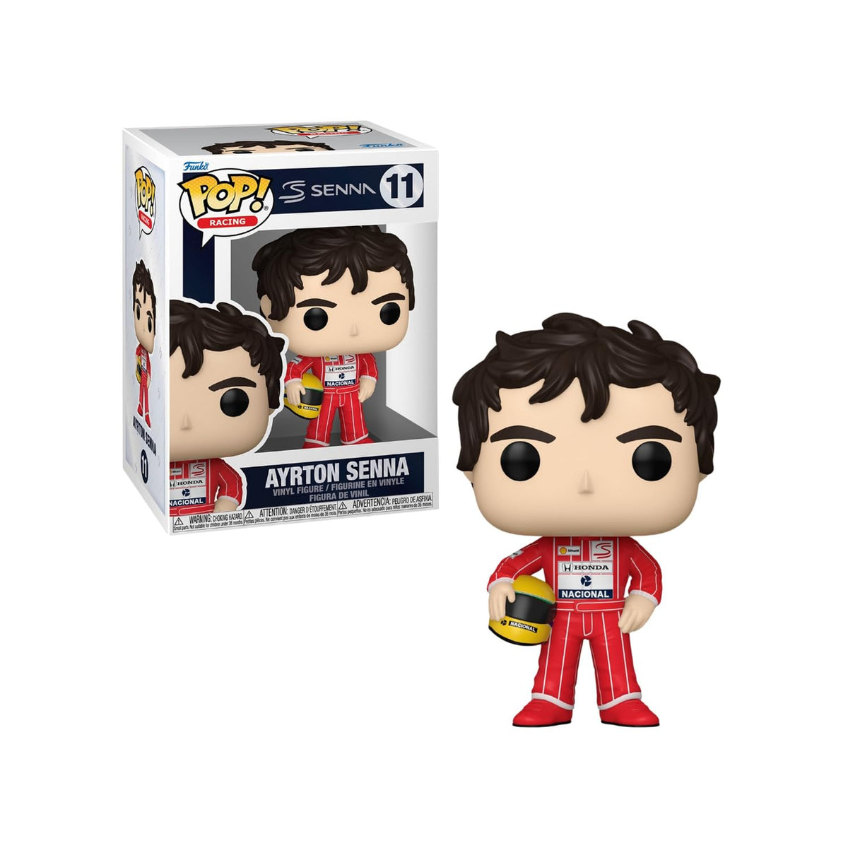 Funko Pop! Racing – Ayrton Senna #11 Vinyl Figure