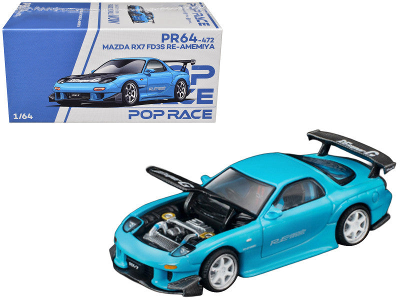 Pop Race Mazda RX-7 FD3S Edsire Memiya - 1:64 Scale