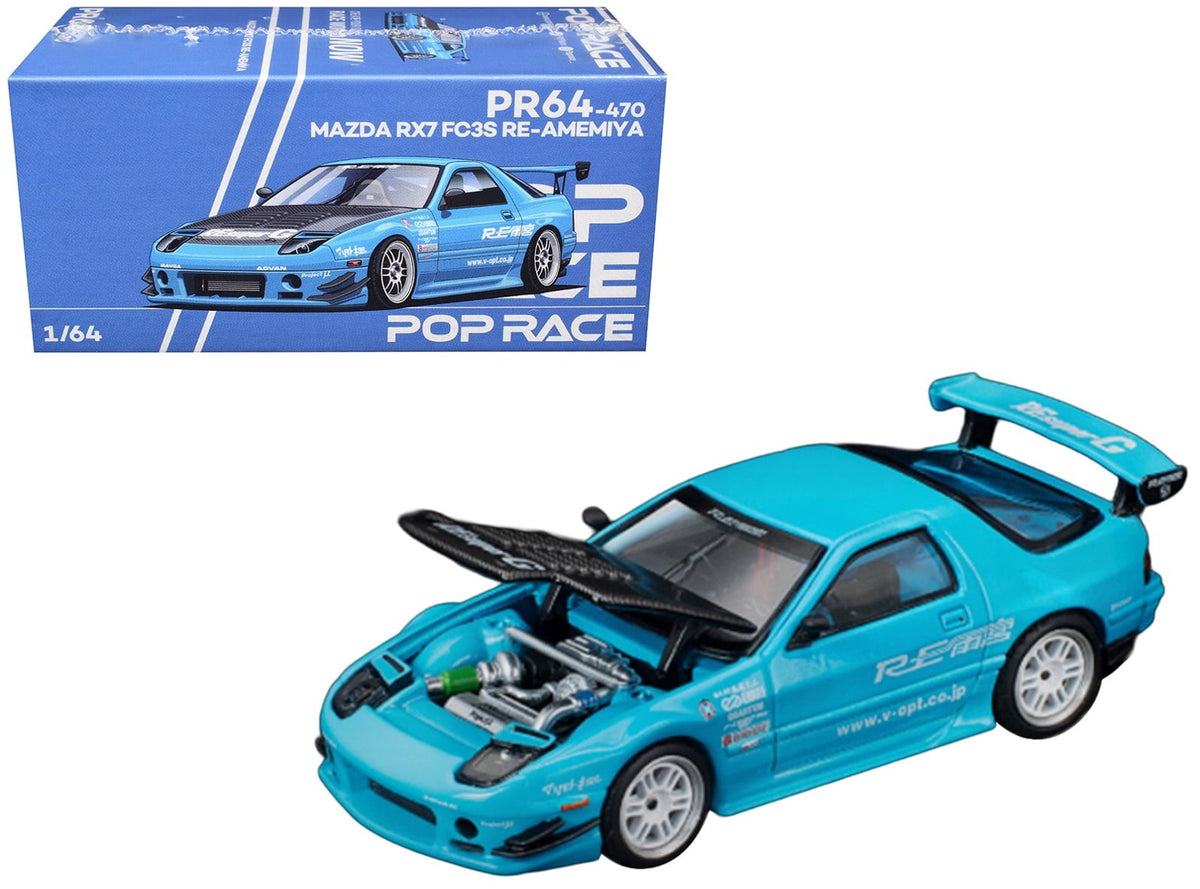 Pop Race Mazda RX-7 FC3S – RE-Amemiya Tokyo Auto Salon 2026 - 1:64 Scale