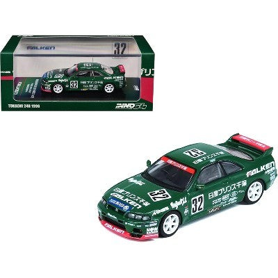 Inno64 Nissan Skyline GT-R R34 – Falken #32 Tomaichi 246 1999 Race Car - 1:64 Scale