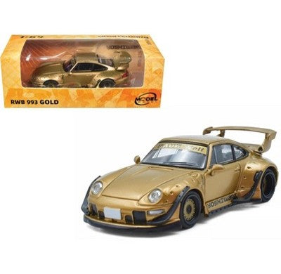Model Model RWB 993 "Yoshiwara" Gold Metallic – 1:64 Scale
