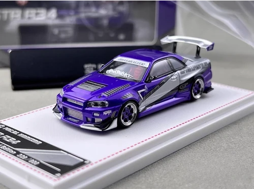 Focal Horizon Nissan Skyline GT-R R34 – Violet Storm - 1:64 Scale