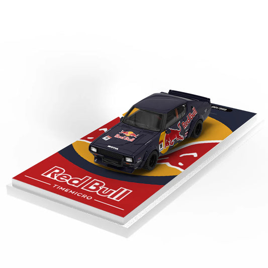 TimeMicro Nissan Skyline #16 – Red Bull Racing Livery - 1:64 Scale