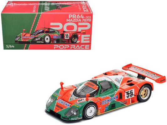 Pop Race Mazda 787B #55 – Renown Livery - 1:64 Scale