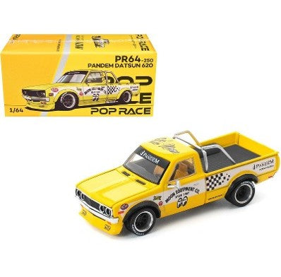 Pop Race Pandem Datsun 620 Pickup – Mooneyes - 1:64 Scale