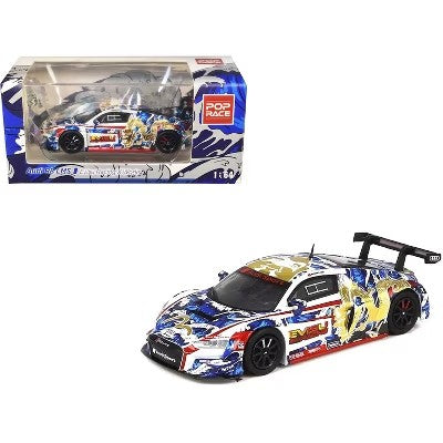 Pop Race Audi R8 LMS – Evisu Racing x Works - 1:64 Scale