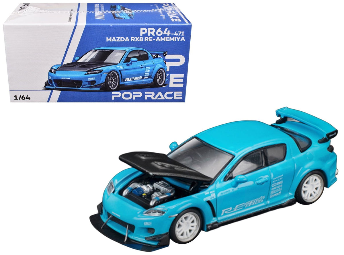 Pop Race Mazda RX-8 – RE-Amemiya Tokyo Auto Salon 2026 - 1:64 Scale