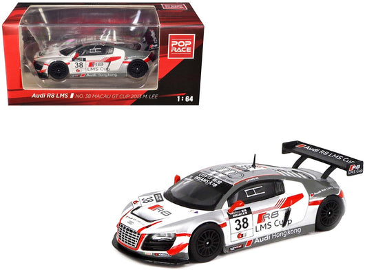 Pop Race Audi R8 LMS No.38 – Macau GT Cup 2013 Marchy Lee - 1:64 Scale