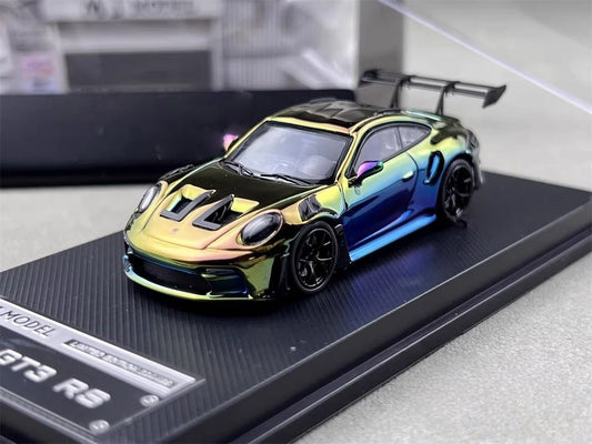 MJ Model Porsche 911 GT3 RS – Chameleon Chrome - Limited Edition - 1:64 Scale