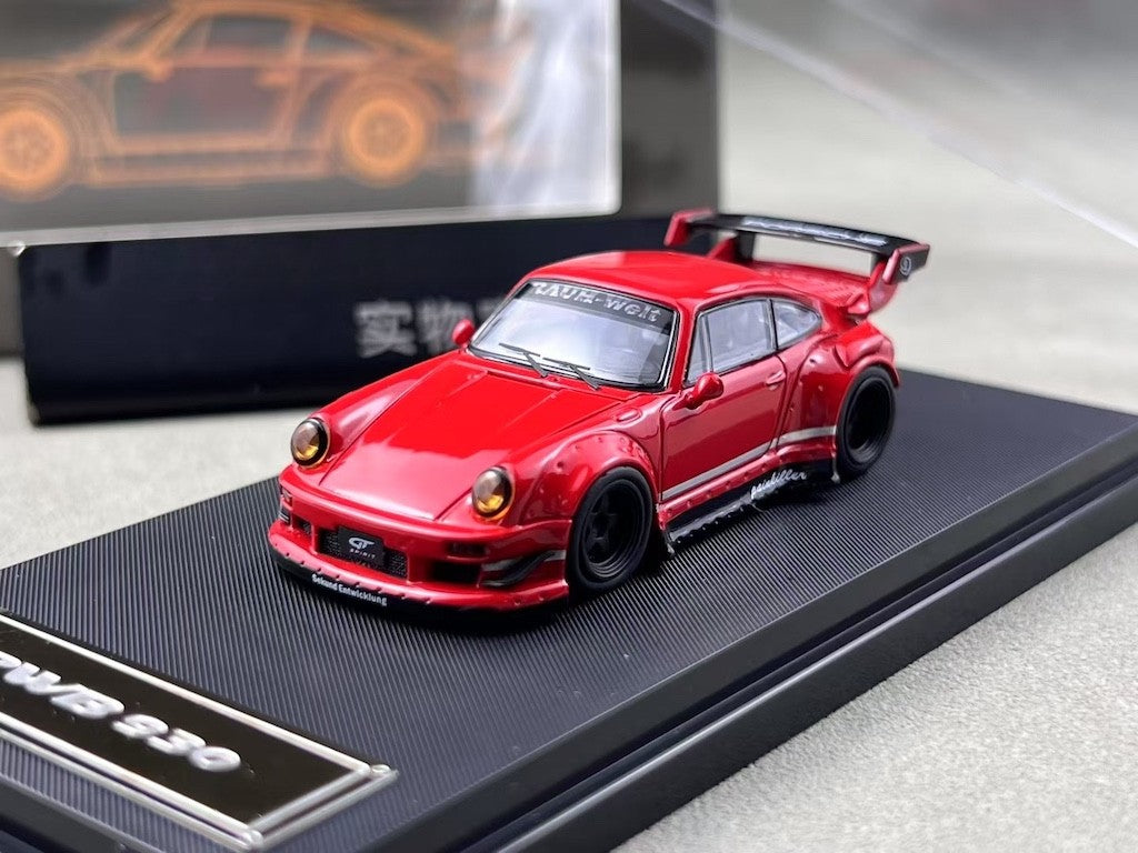 Star Model RWB 930 GT Wing with Exhaust Pipe - 1:64 Scale