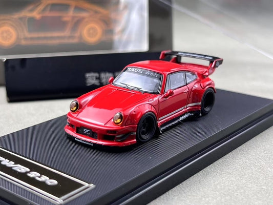 Star Model RWB 930 GT Wing with Exhaust Pipe - 1:64 Scale
